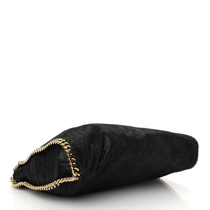 Stella McCartney Shaggy Deer Falabella Fold Over Tote Black 4 of 10