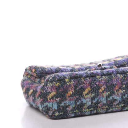 Chanel Knit Medium Single Flap Multicolor 8 of 11