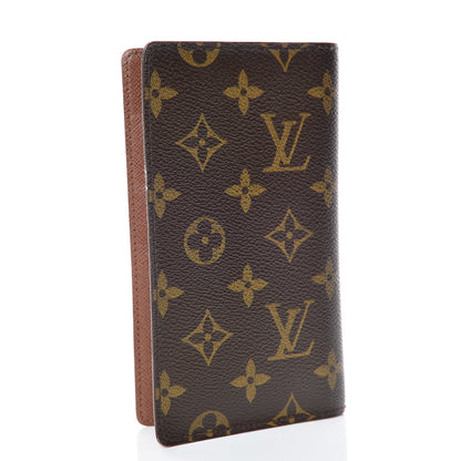 Louis Vuitton Monogram Checkbook Holder Case Wallet 3 of 11