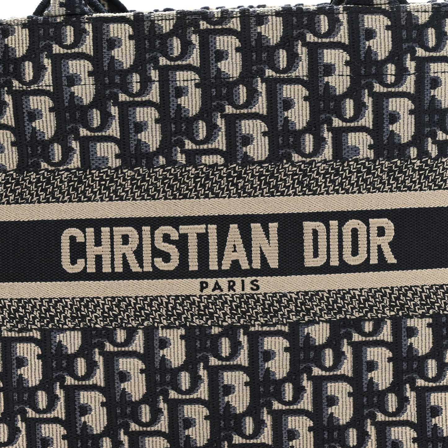 Oblique Small Book Tote Blue Multicolor