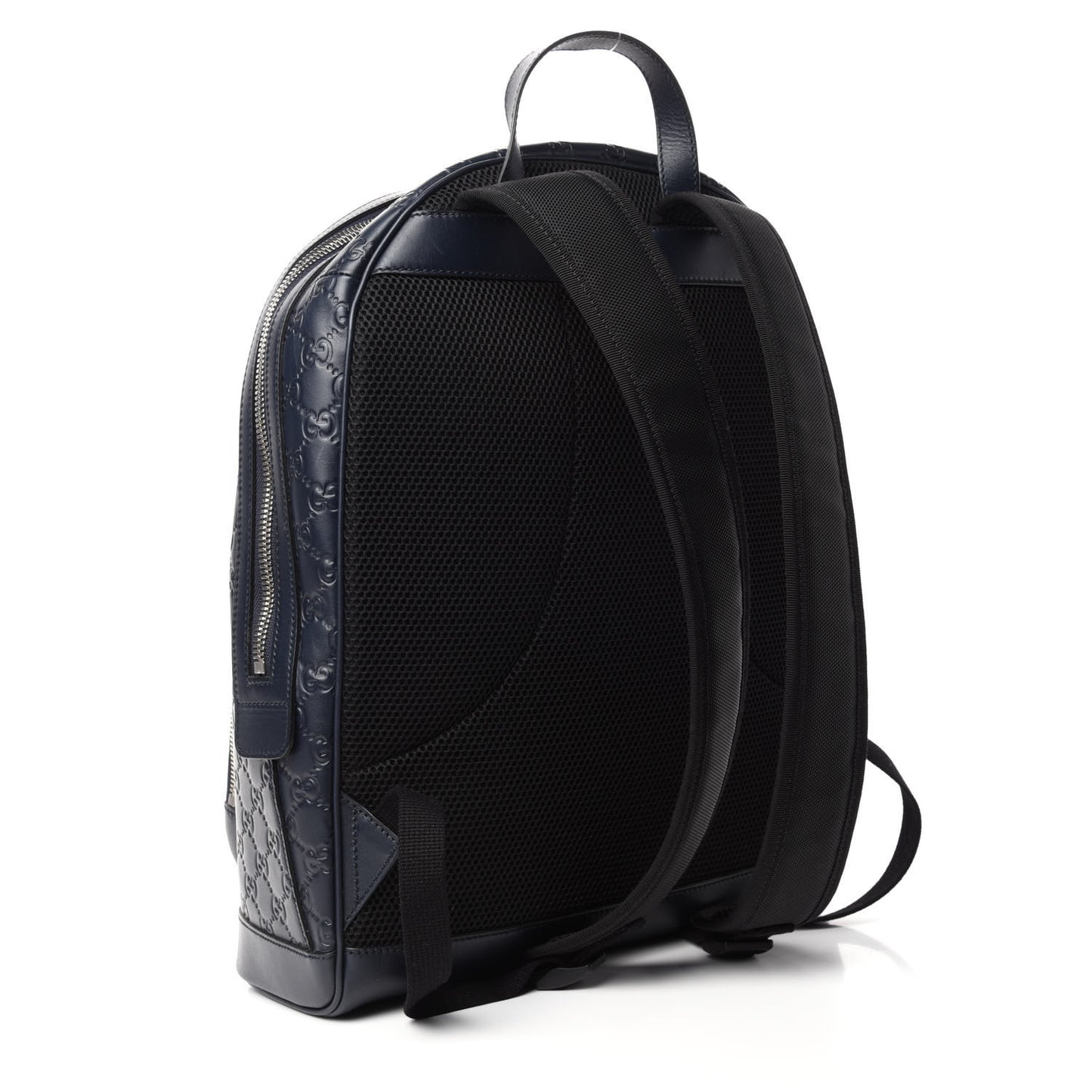 Guccissima Signature Day Backpack Blue