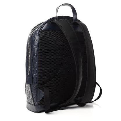 Gucci Guccissima Signature Day Backpack Blue 3 of 10