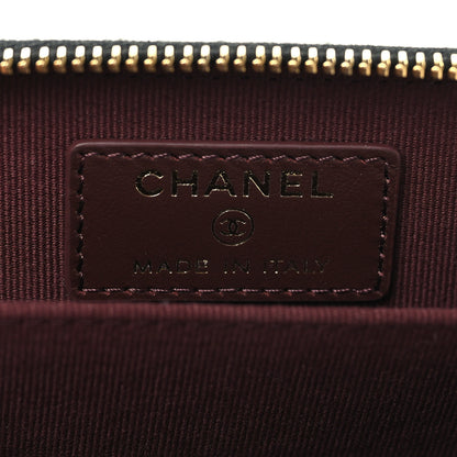 Chanel Caviar Quilted Zip Coin Purse Black 6 of 7