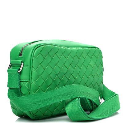 Bottega Veneta Calfskin Intrecciato Small Camera Bag Parakeet 2 of 10