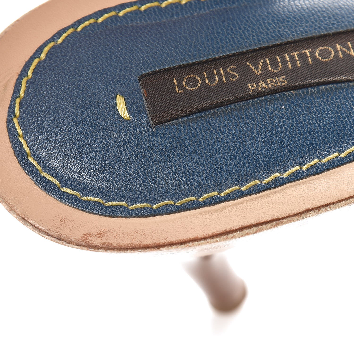 Louis Vuitton Denim Bow Mules Heels 38 12 of 15