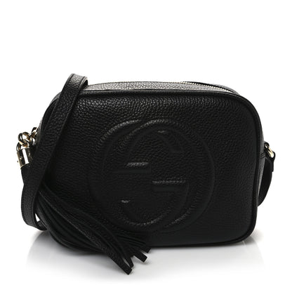 Gucci Pebbled Calfskin Small Soho Disco Bag Black 1 of 10
