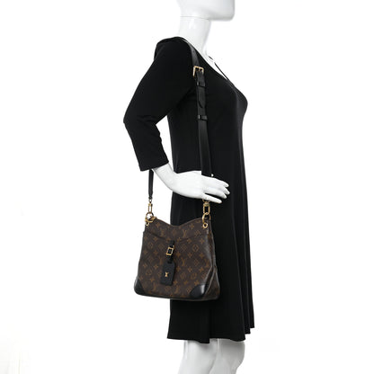 Louis Vuitton Monogram Odeon PM Black 2 of 9