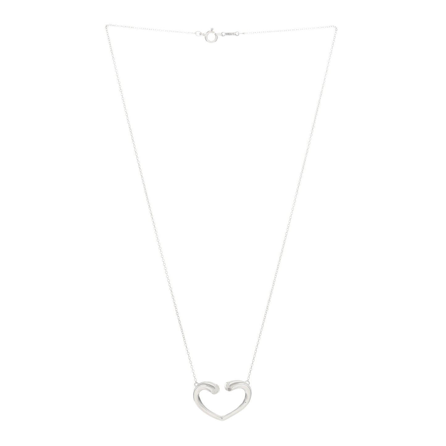 Sterling Silver Paloma Picasso Tenderness Heart Pendant Necklace