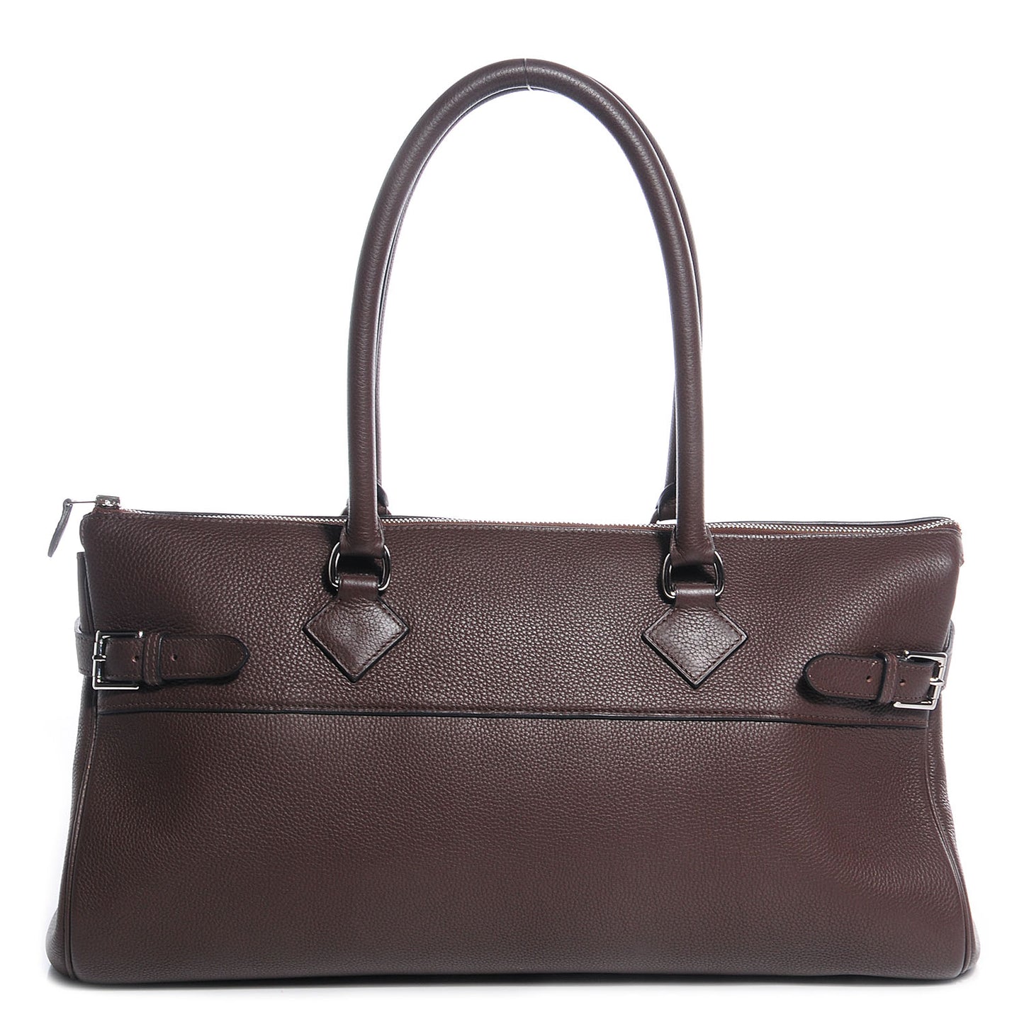 Taurillon Clemence Shoulder Atlas Chocolate
