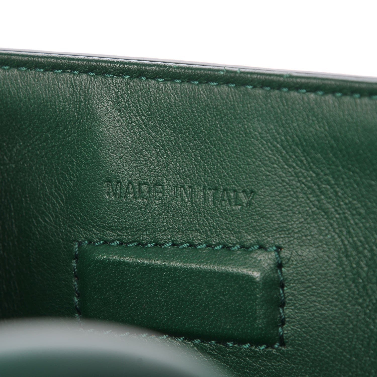 Christian Dior Grained Calfskin Medium Diorever Flap Green 7 of 8
