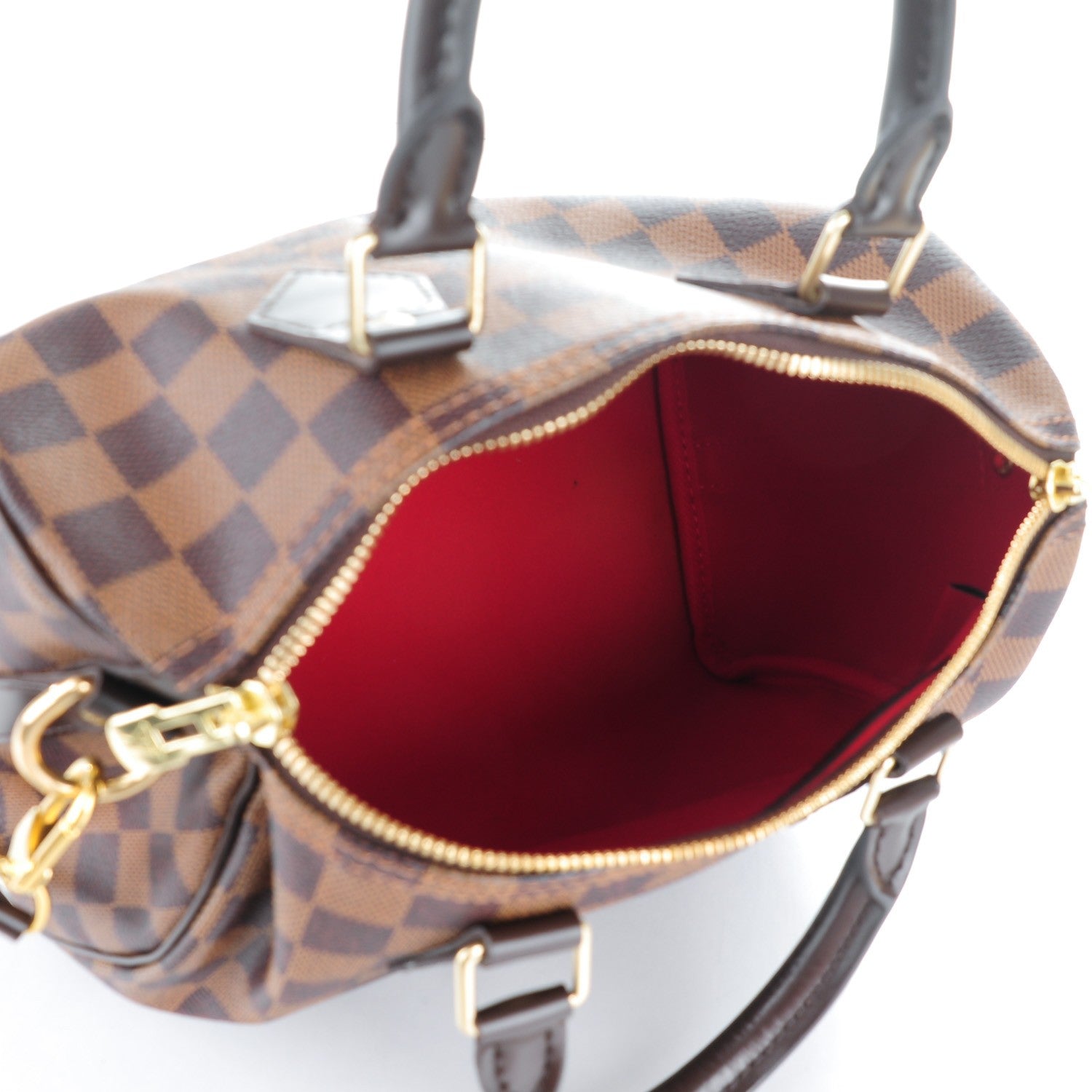 Louis Vuitton Damier Ebene Speedy Bandouliere 25 5 of 7