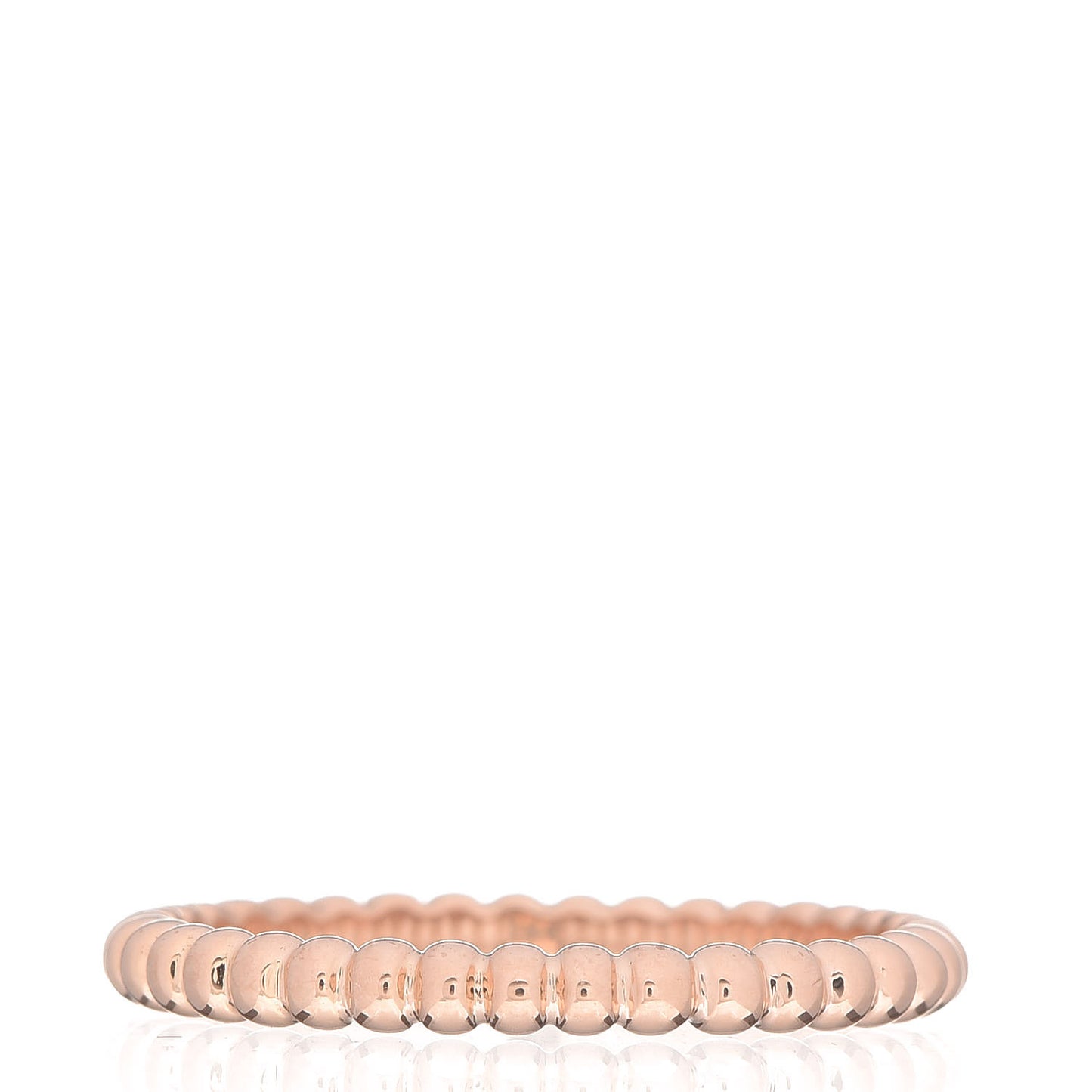 18K Rose Gold Small Perlee Ring 53 6.25