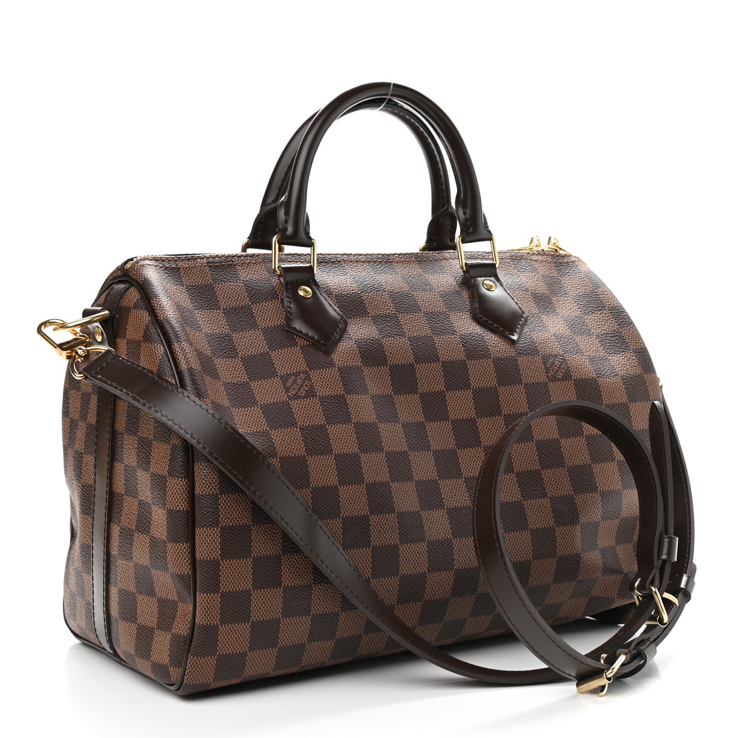 Louis Vuitton Damier Ebene Speedy Bandouliere 30 3 of 9