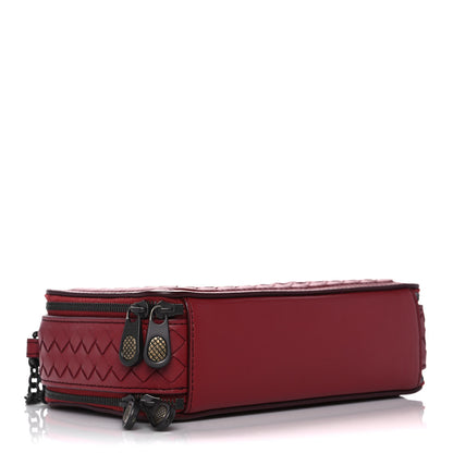 Bottega Veneta Nappa Intrecciato Camera Bag Red 5 of 13