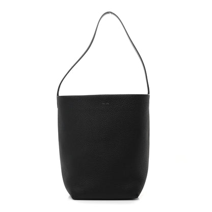 The Row Grained Calfskin Medium N/S Park Tote Black 1 of 11