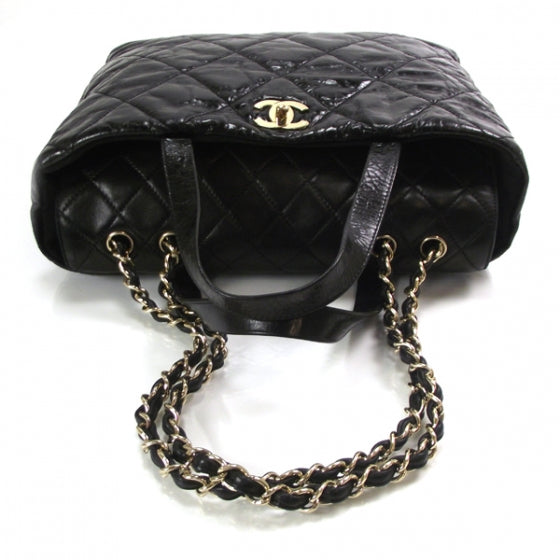Chanel Glazed Calfskin Portobello Black 6 of 12