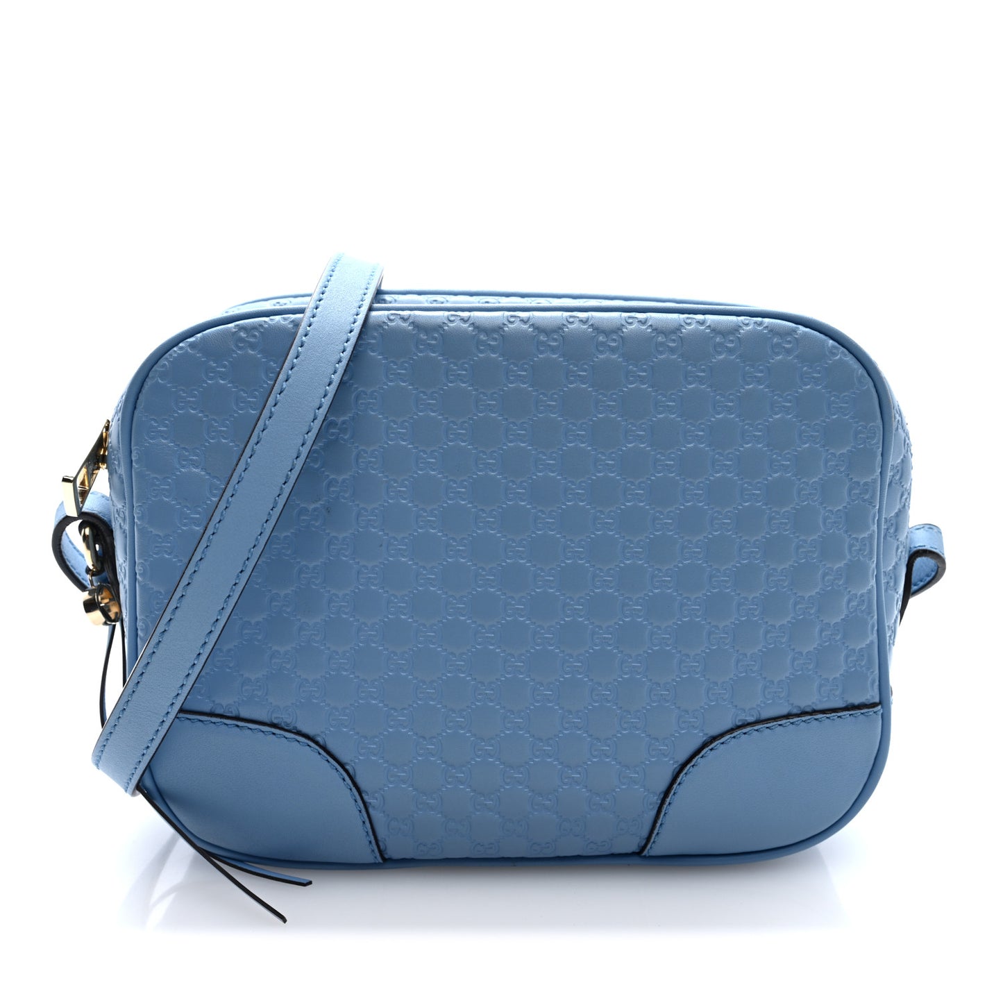 Microguccissima Mini Bree Messenger Bag  Mineral Blue