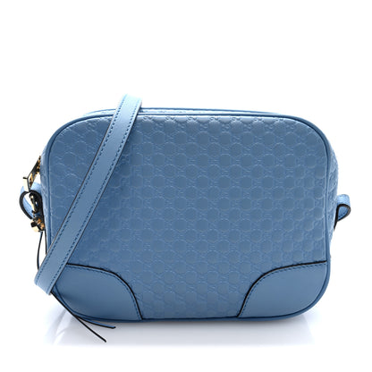 Gucci Microguccissima Mini Bree Messenger Bag  Mineral Blue 1 of 10