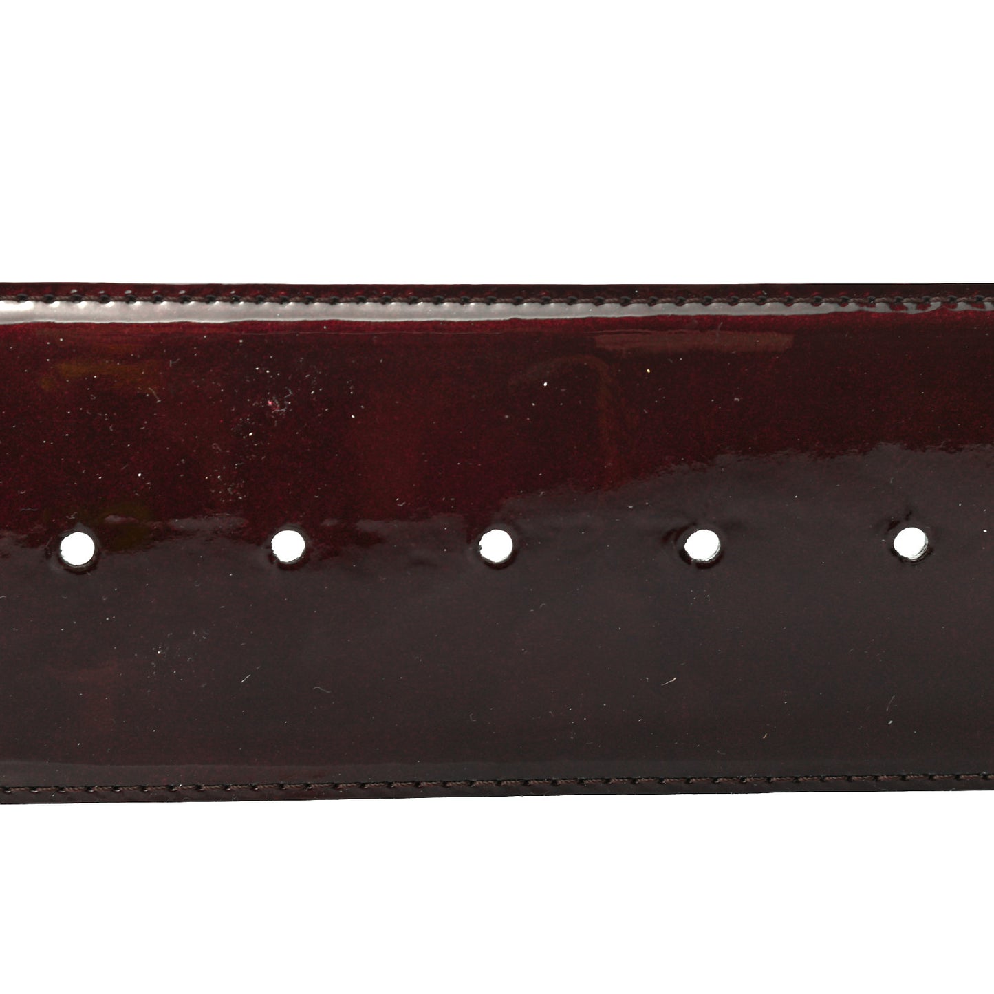 Patent LV Facettes Belt 75 30 Amarante