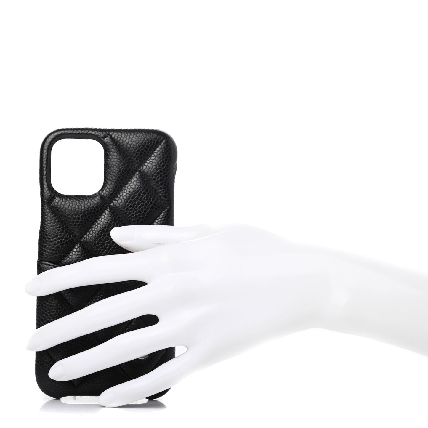 Caviar Quilted iPhone XI Pro Case Black