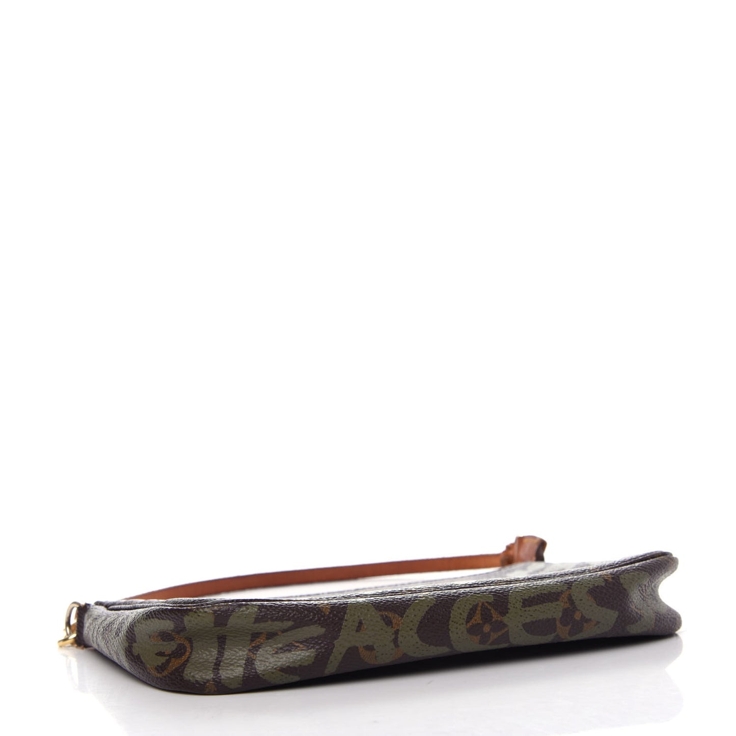 Monogram Graffiti Pochette Accessories Kaki