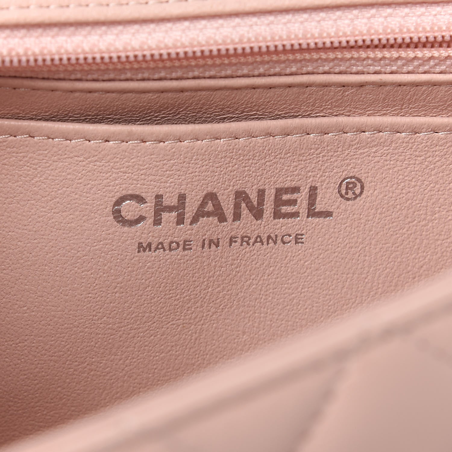 Chanel Lambskin Quilted Tri-Color Mini Rectangular Flap Green Pink 8 of 11