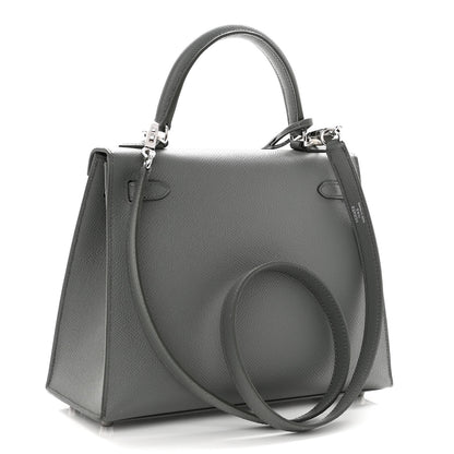 Hermes Epsom Kelly Sellier 25 Vert Amande 3 of 10