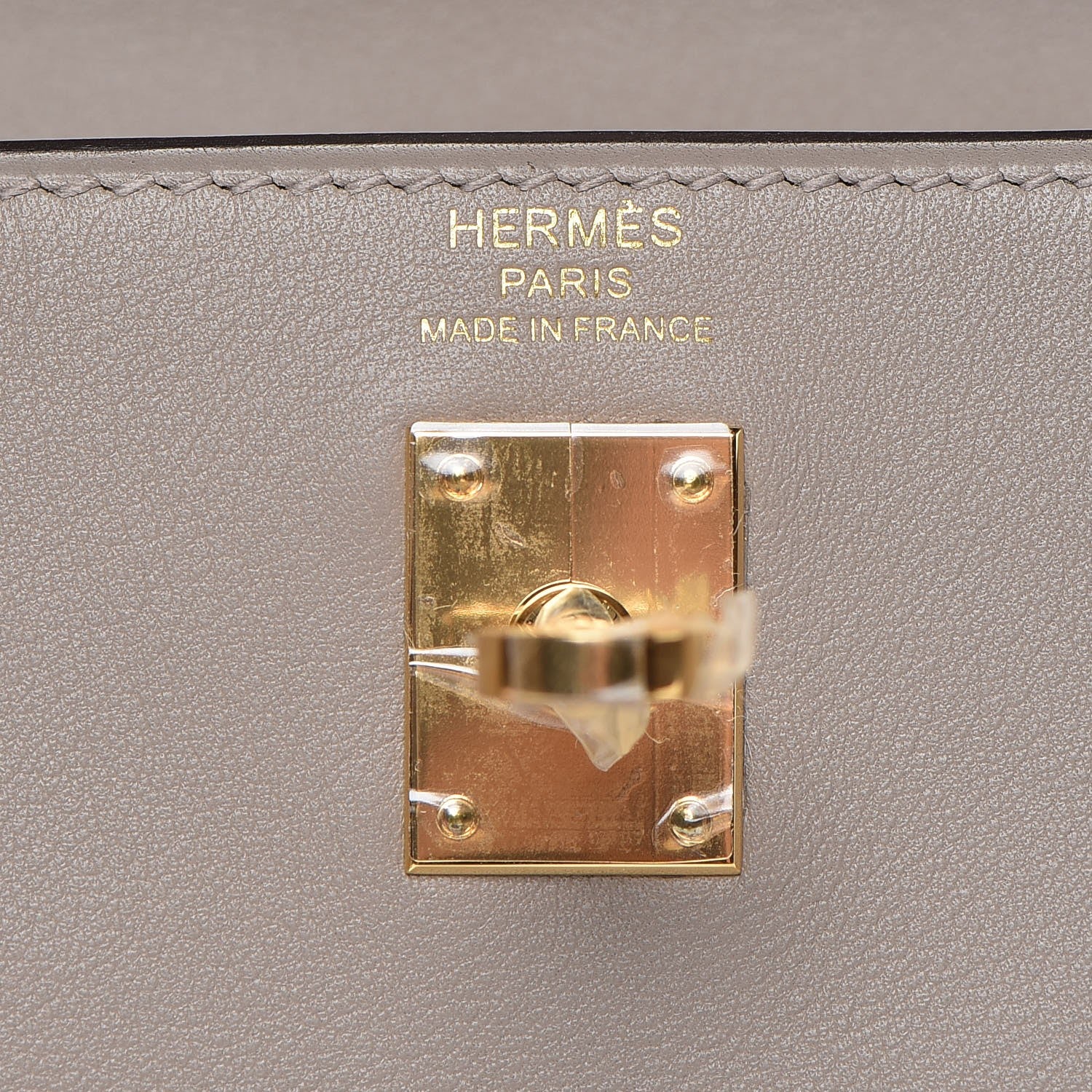 Hermes Swift Kelly Retourne 25 Gris Asphalte 9 of 34