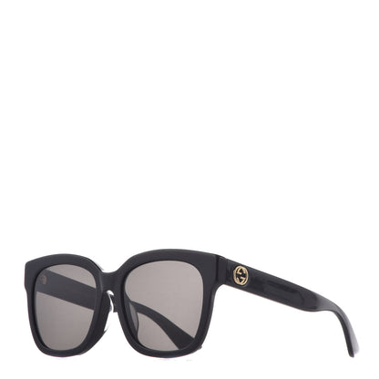 Gucci Acetate Square GG 0034SA Sunglasses Black 1 of 8