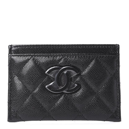 Chanel Caviar Quilted My Everything Card Holder Black 1 of 10