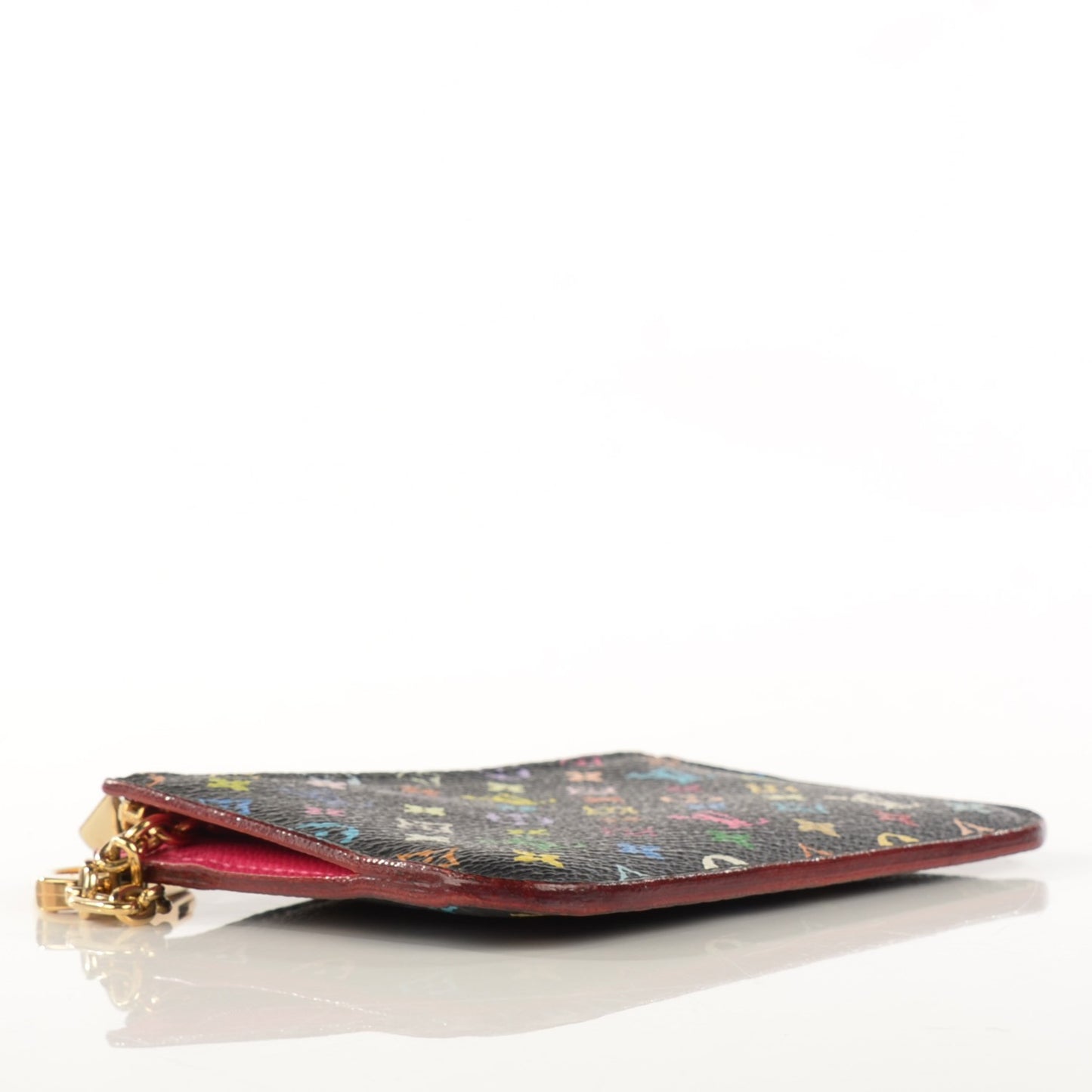 Monogram Multicolor Key Pouch Black Grenade