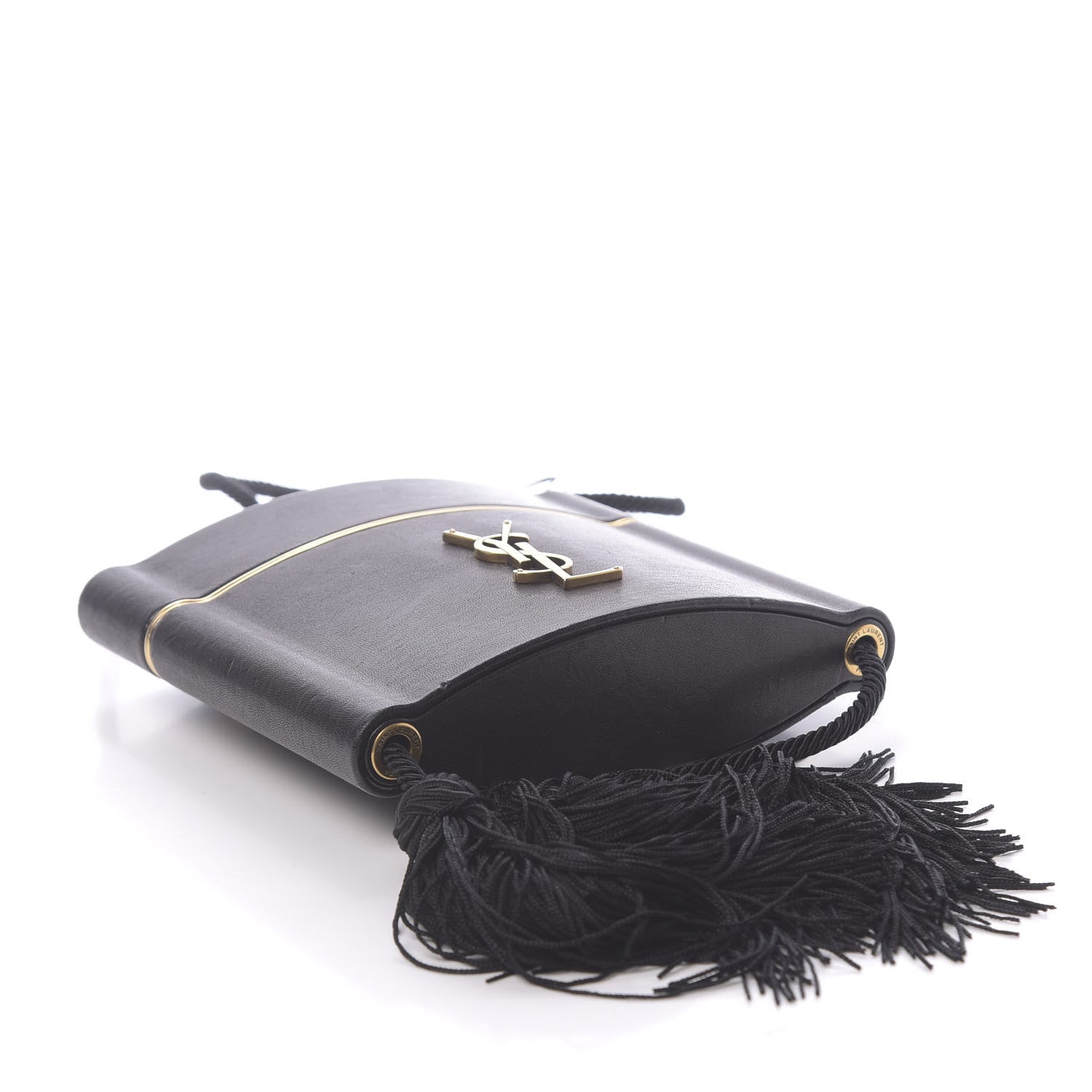 Saint Laurent Nappa Monogram Mini Opium Crossbody Black 4 of 16