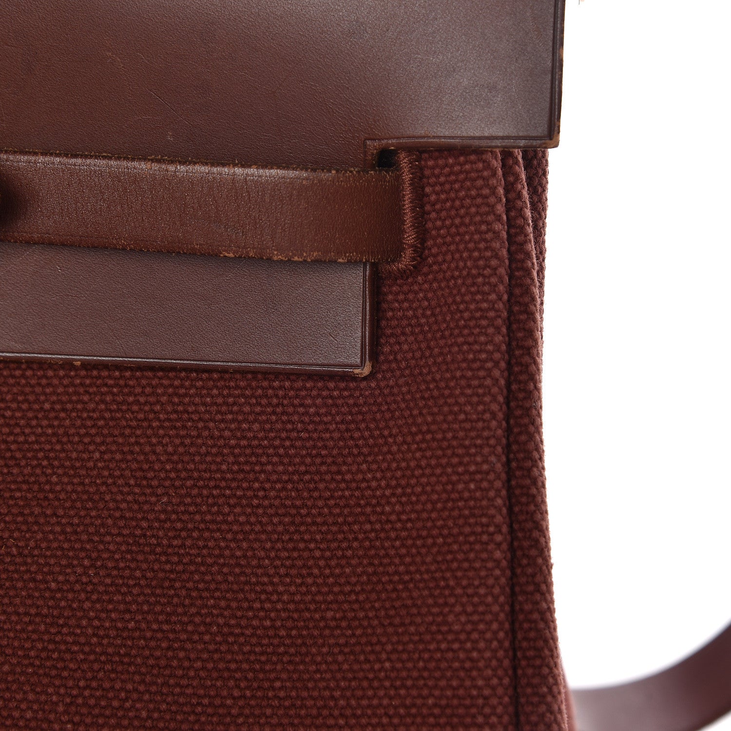 Hermes Toile Vache Hunter Herbag 30 PM Backpack Havane 14 of 17