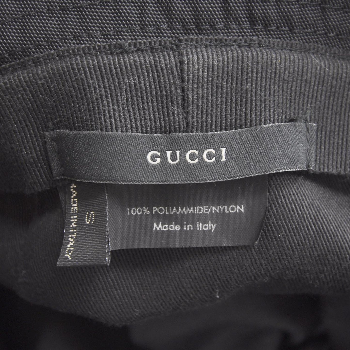 Monogram Web Bucket Cap Small