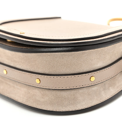Chloe Calfskin Suede Small Nile Bracelet Bag Motty Grey 10 of 10