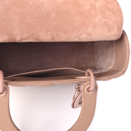 Christian Dior Ultra Matte Calfskin Cannage Medium Lady Dior Beige 4 of 4