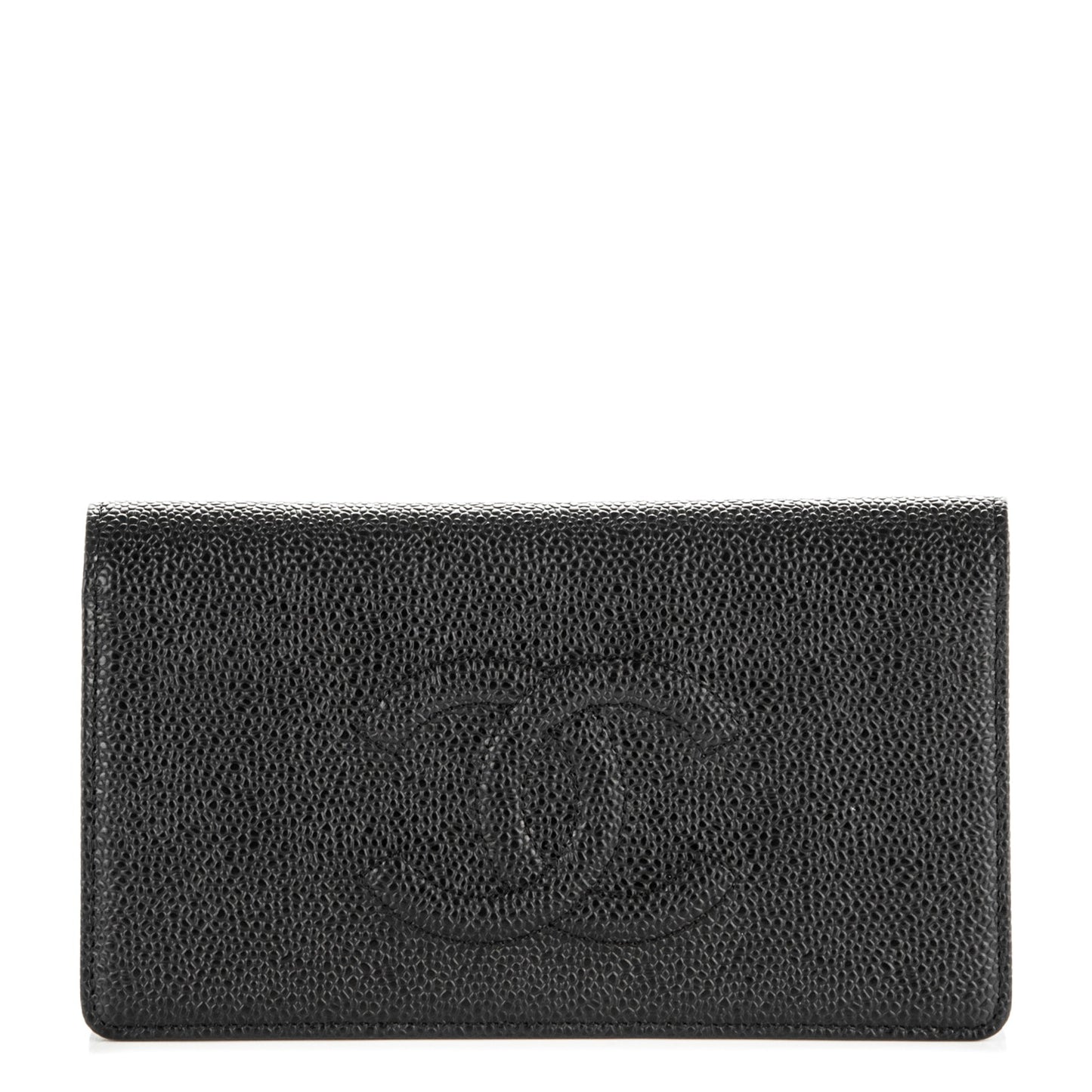 Caviar Timeless CC Yen Wallet Black