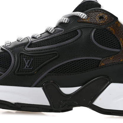 Louis Vuitton Mesh Monogram LV Olympia Sneakers 37 Black 12 of 13