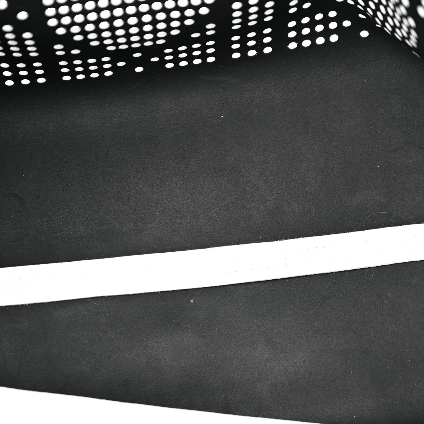 Calfskin Perforated Cannage Dioriva Tote White