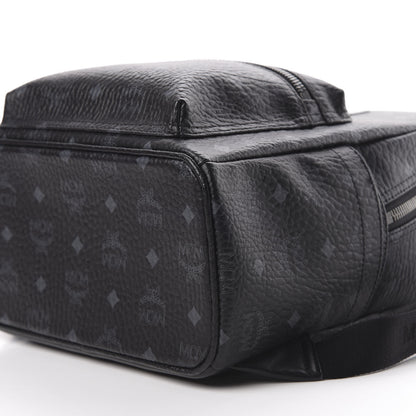 MCM Visetos Small Stark Backpack Black 6 of 10