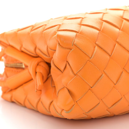 Bottega Veneta Nappa Intrecciato Mini Loop Camera Bag Tangerine 8 of 9