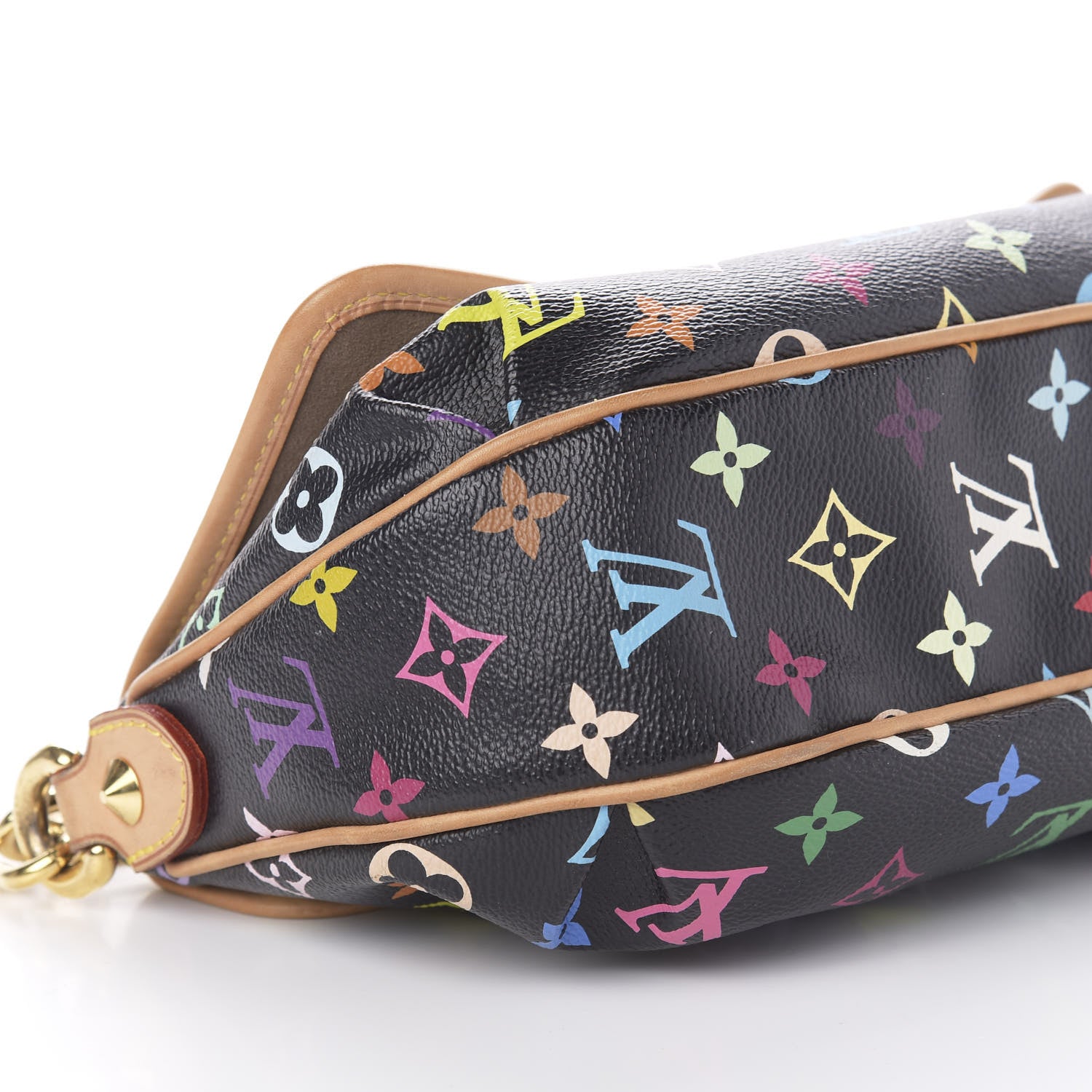 Louis Vuitton Monogram Multicolor Patti Black 6 of 14