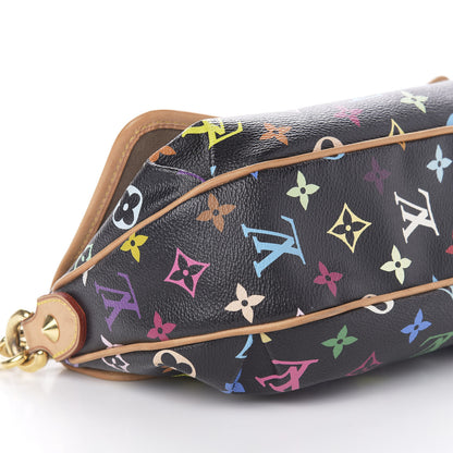Louis Vuitton Monogram Multicolor Patti Black 6 of 14