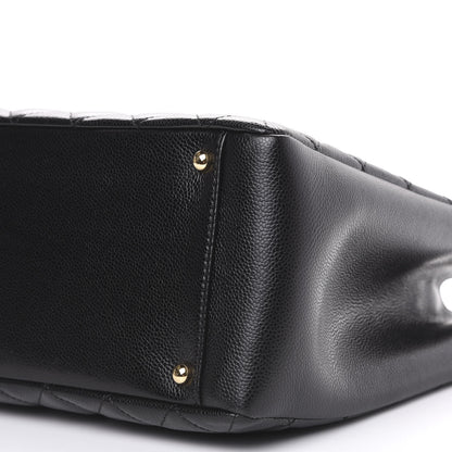Chanel Caviar Quilted XL Grand Shopping Tote GST Black 10 of 11