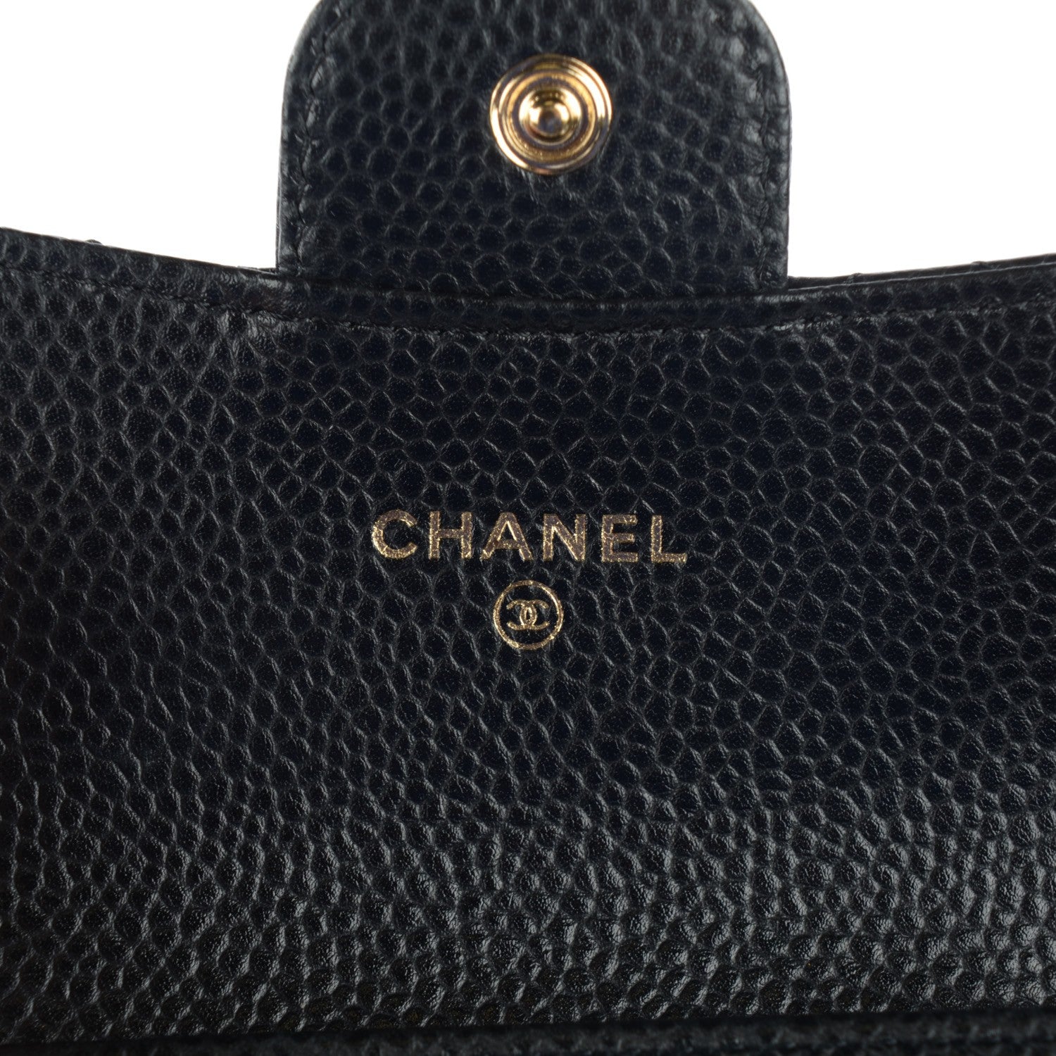 Chanel Caviar Quilted Coin Purse Black 7 of 9