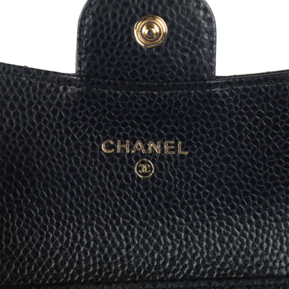 Chanel Caviar Quilted Coin Purse Black 7 of 9