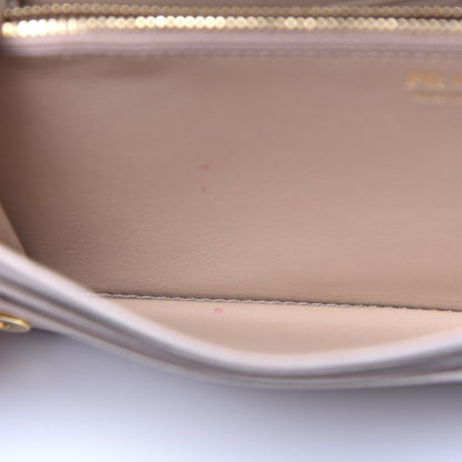 Prada Vitello Move Chain Wallet Cammeo 12 of 12