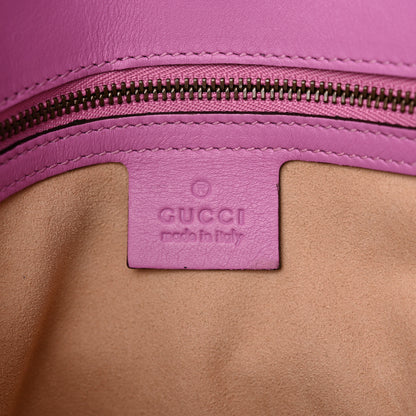 Gucci Calfskin Matelasse Medium GG Marmont Shoulder Bag Candy Mousse 6 of 13