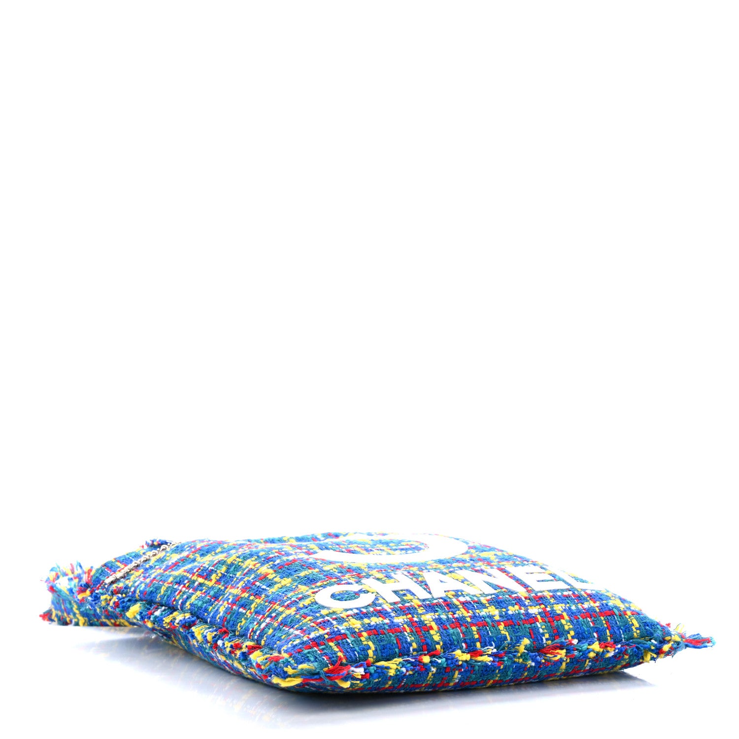 Chanel Tweed N°5 Tote White Multicolor 4 of 10