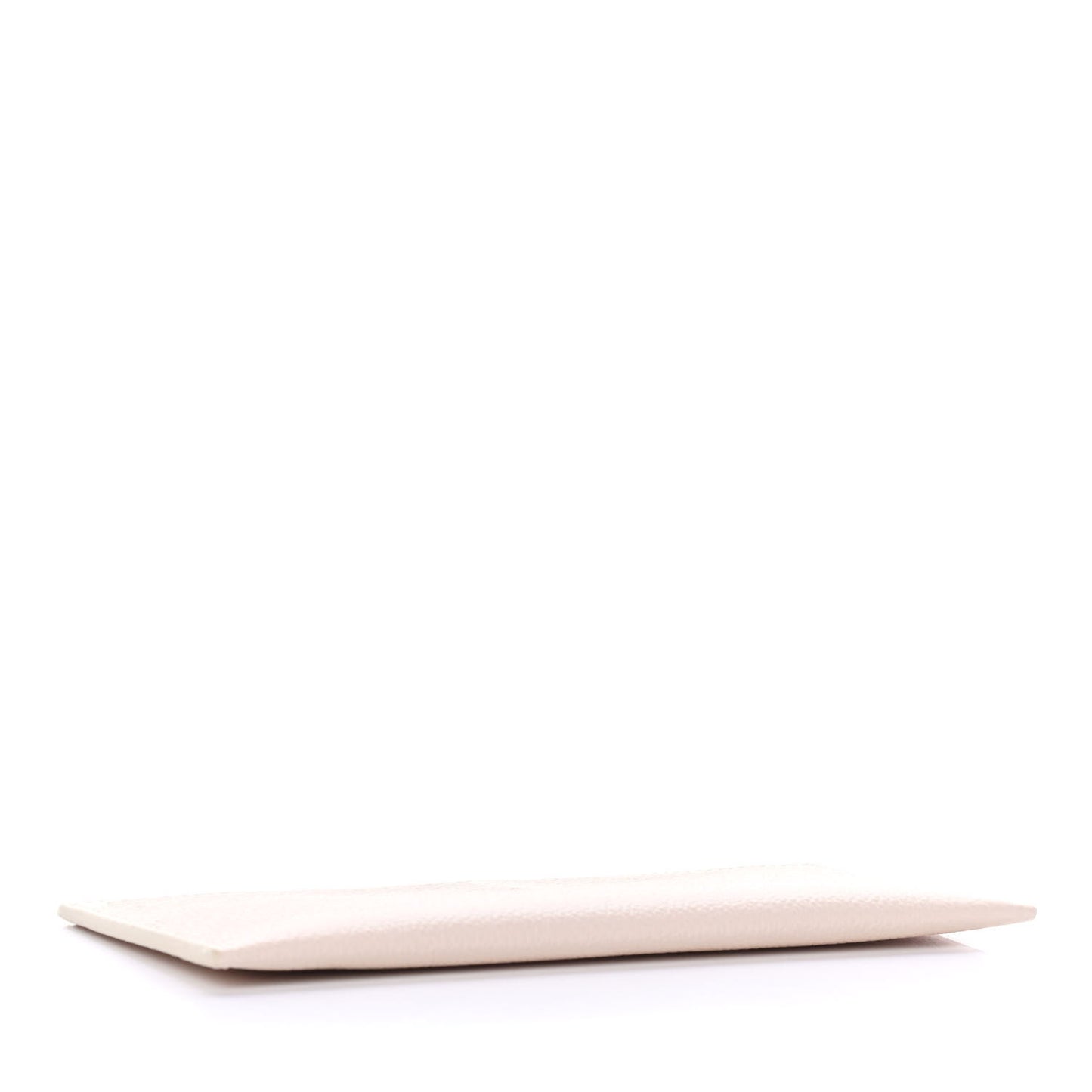 Calfskin Felicie Chain Wallet Card Holder Insert Cream